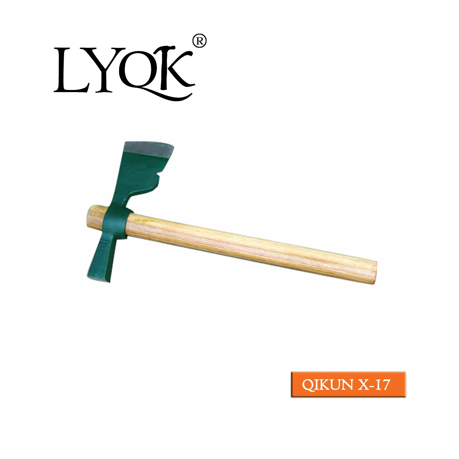 X-16 High Quality Rail Steel 65mn Agriculture Farm Garden Hardware Hand Tools Pick Head Mattock Pickaxe