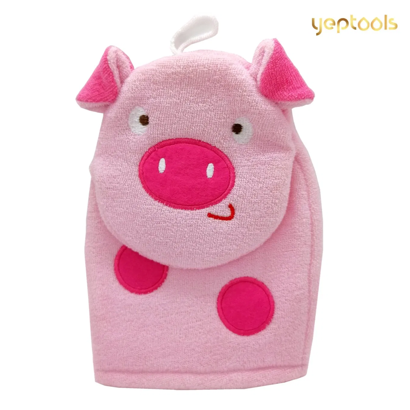SPA Viscose Baby Children Toddler Hand Puppet Cartoon Animal Bath Bathing Shower Wash Mitts Gloves Sponge Puff