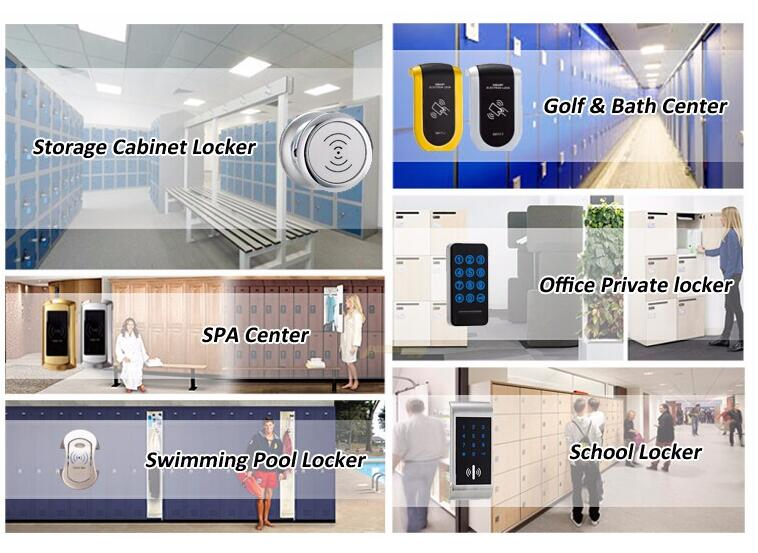 Touch Keypad Password RFID Card Key Digital Electronic Cabinet Lock