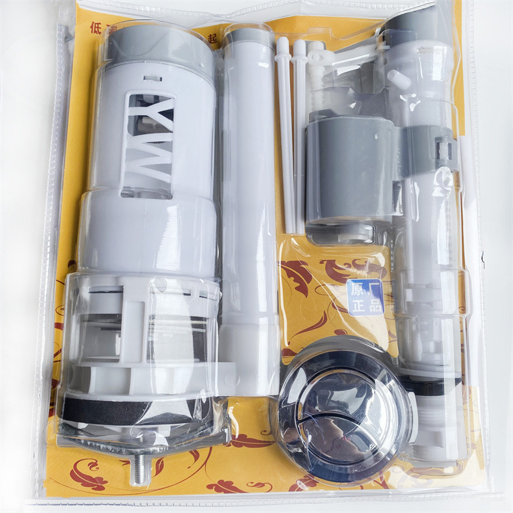 Fluor Soundproof Toilet Flush Valve Accessories Fill and Inlet Valve with Float