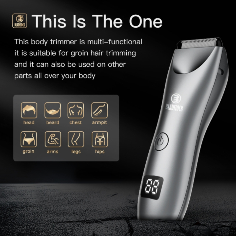 Ultra-Quiet Comfortable Efficient Durable Men's Body Hair Trimmer