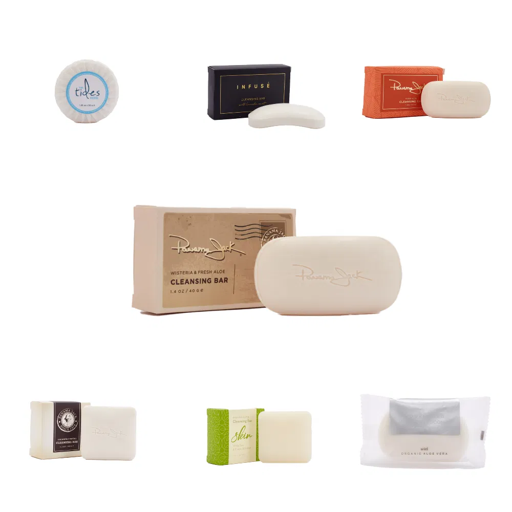 High End Hotel Soap for Luxury Brands, Premium Glycerin Formula