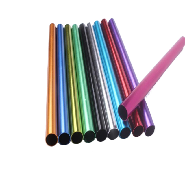 Color Anodized Finished Customized Size Aluminum Tube Pipe