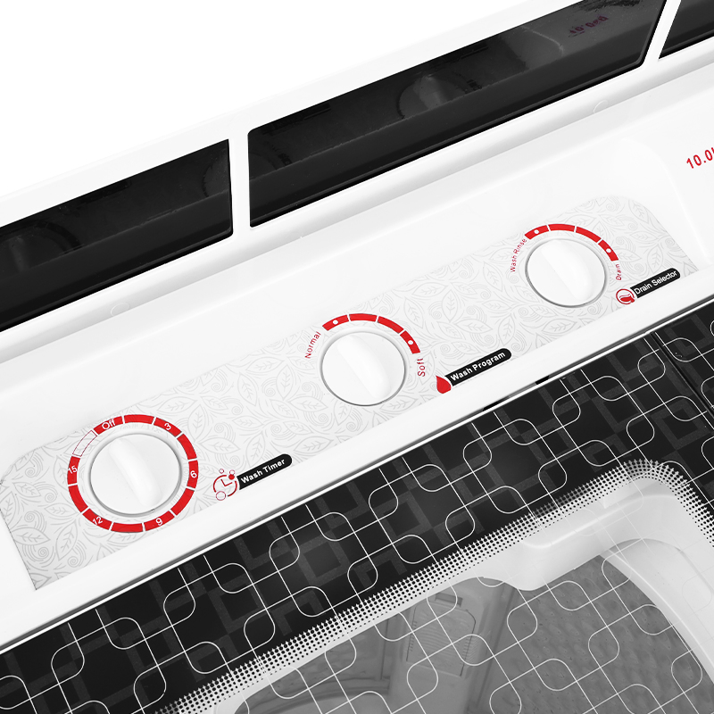 13.5kg Household Glass Cover Semi Automatic Twin Tub Washer Washing Machine