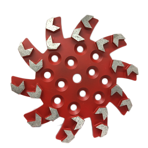 Алмазный шлифовальный круг 250 мм для бетона и металла