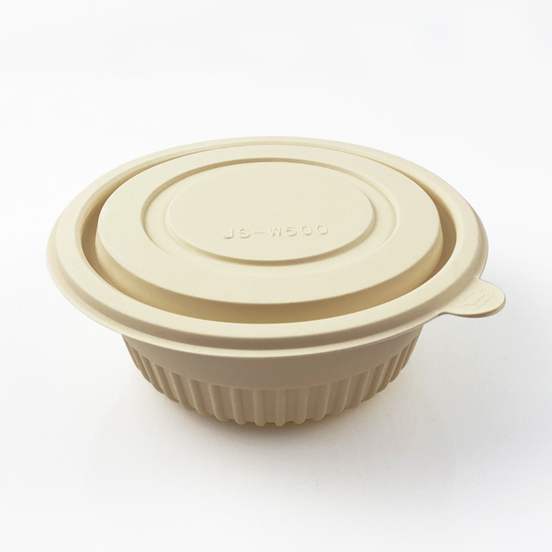 Disposable Fast Food Box Natural Eco-Friendly Biodegradable Takeaway Packing Box