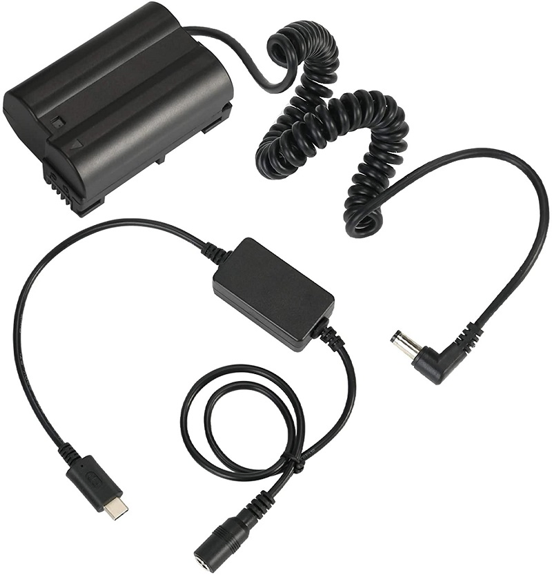 Блок питания EP-5B USB-C для Nikon с батарейным отсеком