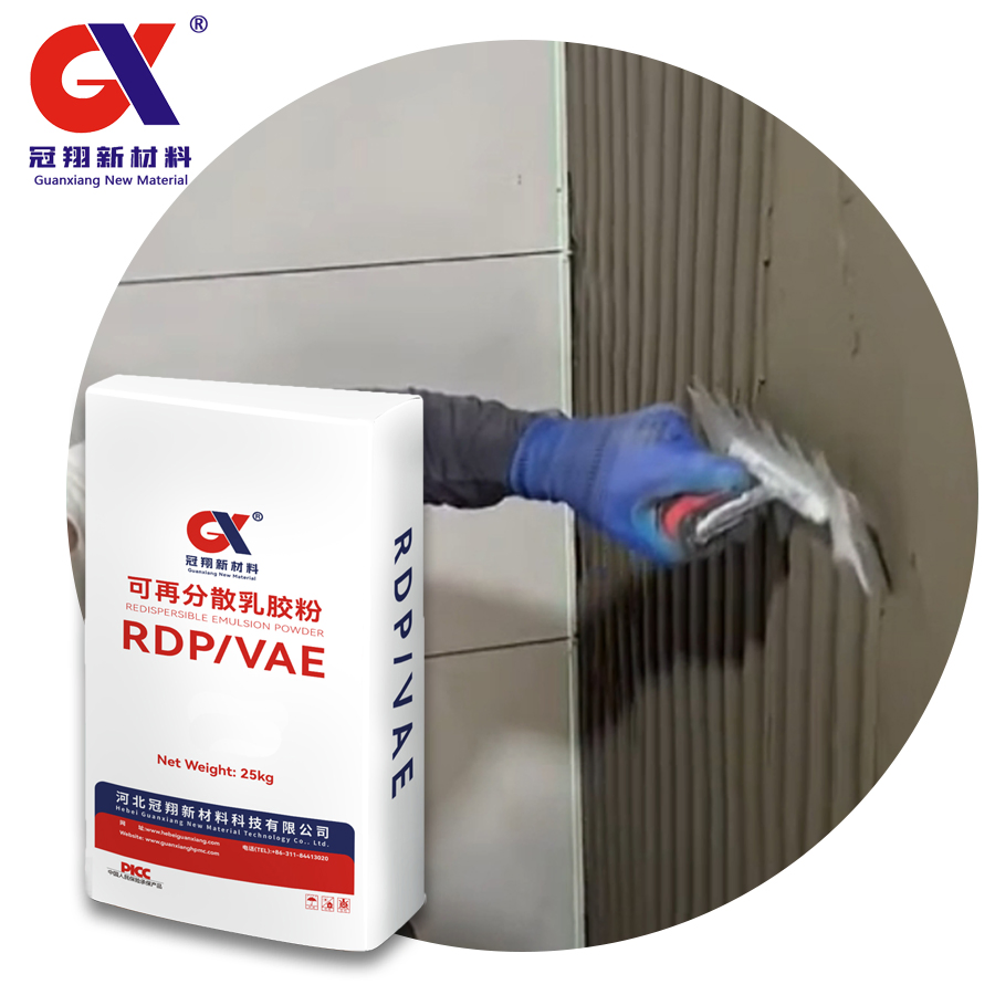 Gx-612 Brand Construction Additive Vae/Rdp Powder for Flexible Waterproof Plaster