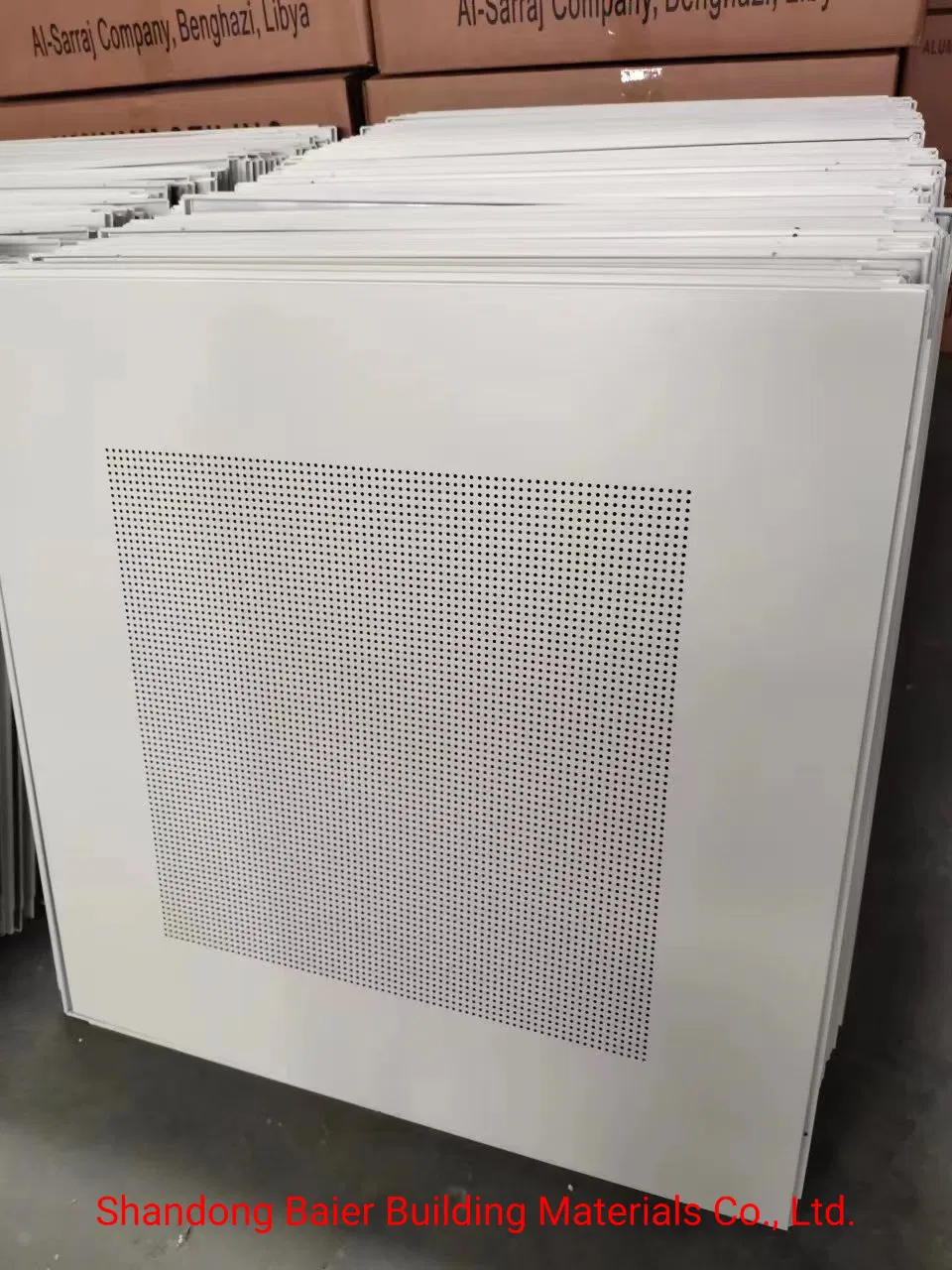 Baier Suspended Metal Aluminum Ceiling Tiles for Office Decoration