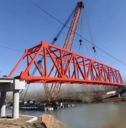 Prefabricated Bridge Custom Steel Structure Bridges Sturdy Eco-Friendly Steel Structure Bridge