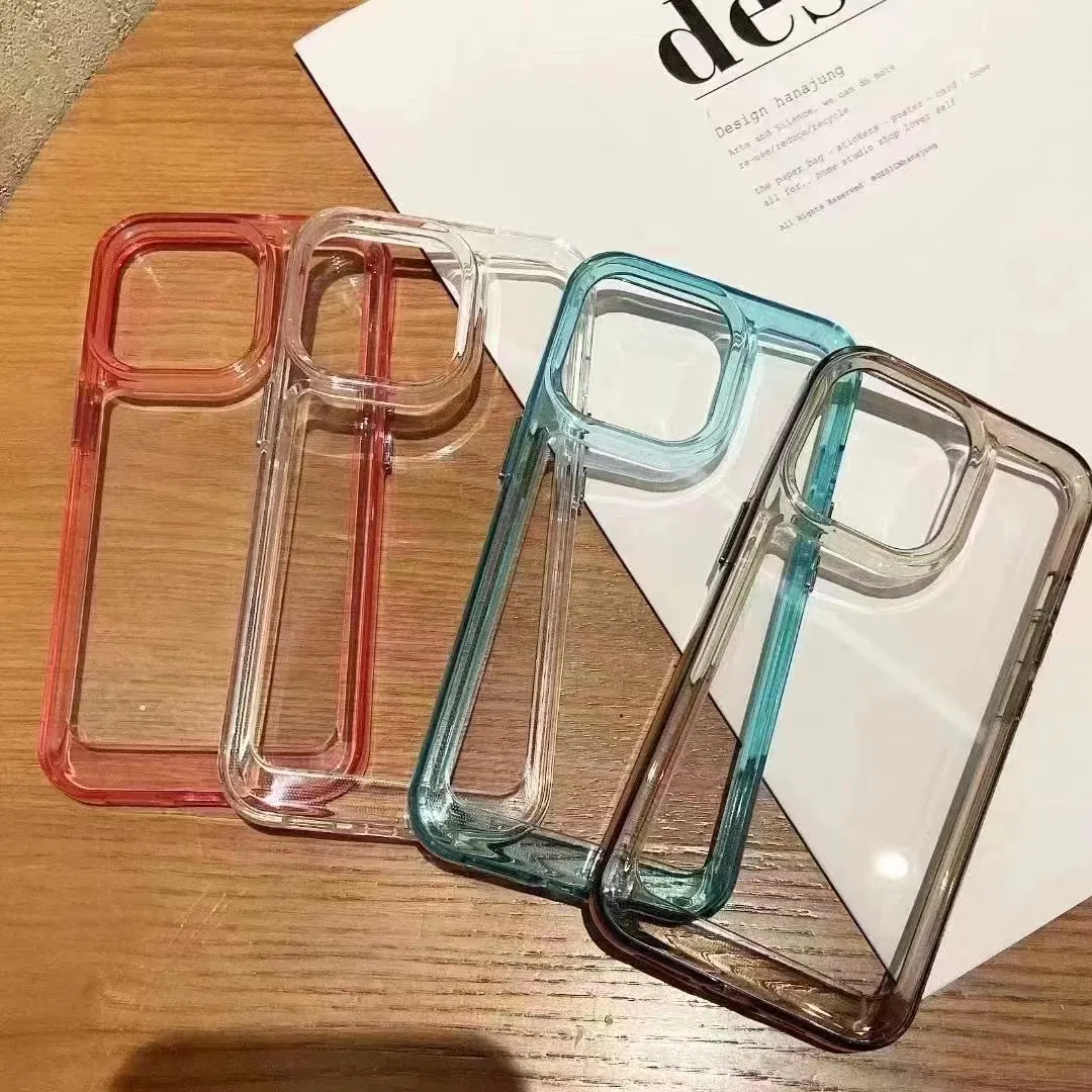 Factory Price Wholesale Premium Quality Space 2gen Transparent Hard Case Full Protection Shockproof Clear Cover for iPhone Protective Mobile Phone Cases
