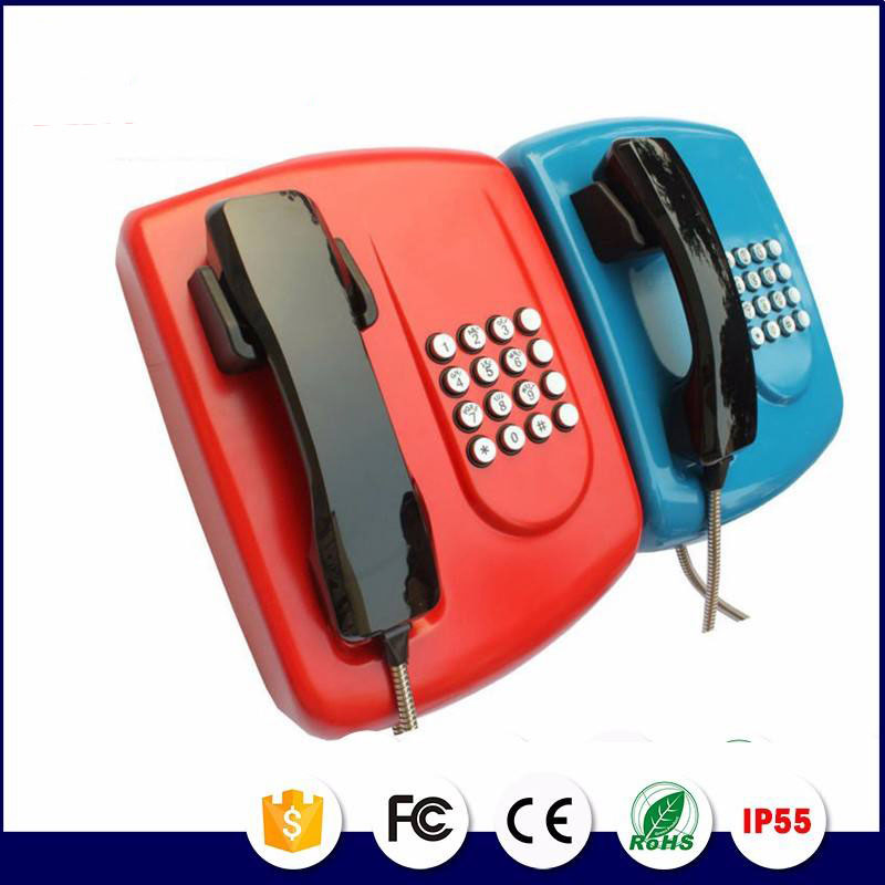 Explosion-Proof Enclosure Telephone Office Landline with Loudspeaker and Alarm Lamp