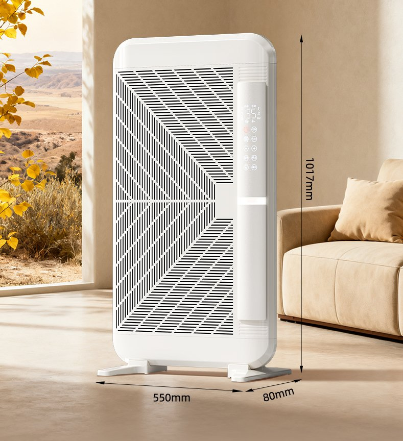 2200W Indoor Electric Heater with Turbo Fan Infrared Heater for Fast Heating