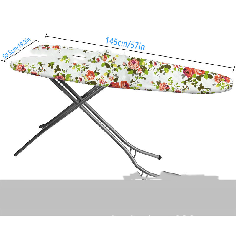 High-Temperature Resistant Coated Ironing Board Fabric, Ironing Board Cover, Heat-Insulating Ironing Board Fabric