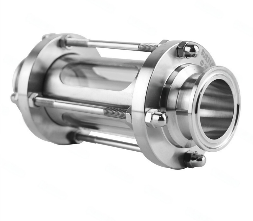 High-Quality Stainless Steel Sanitary Fitting Sight Glass with Protective Cover