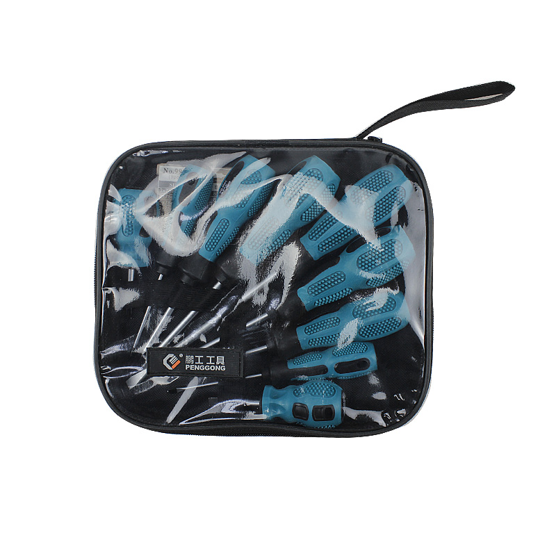 Hand Tools Flat-Head Phillips Screwdriver Chromium-Vanadium Steel Driver Screwdriver Screwdriver Strong Magnetic Hardware Manual Screwdriver Set