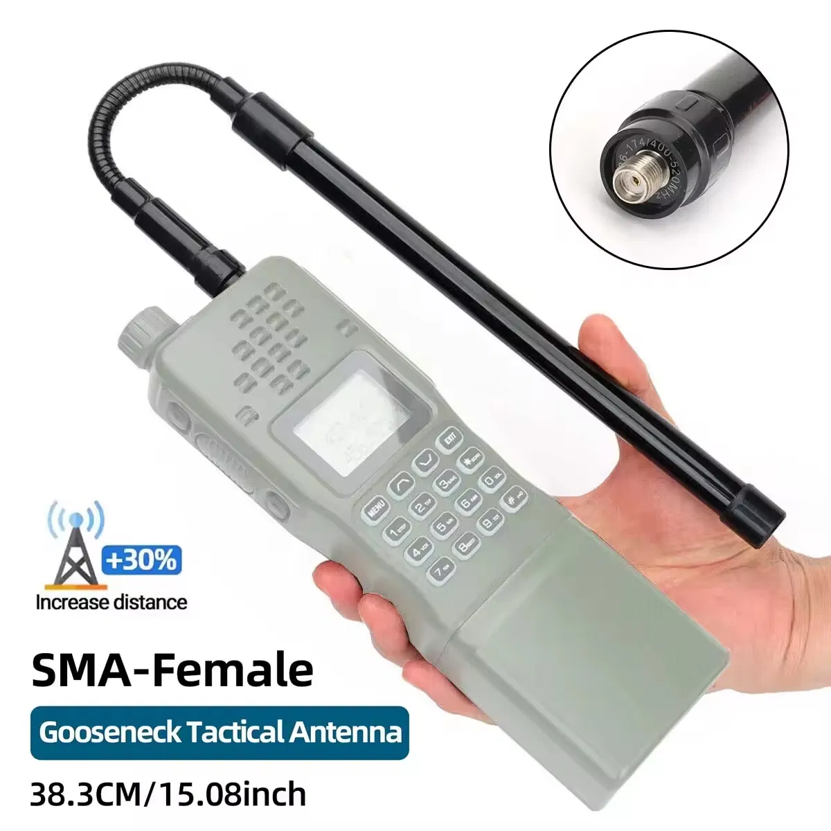 Складная антенна AR-152 CS VHF/UHF для раций Baofeng