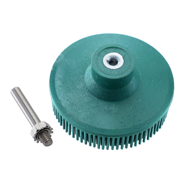 Electric Drill Diamond Sand Polishing Brush Rubber Polishing Brush