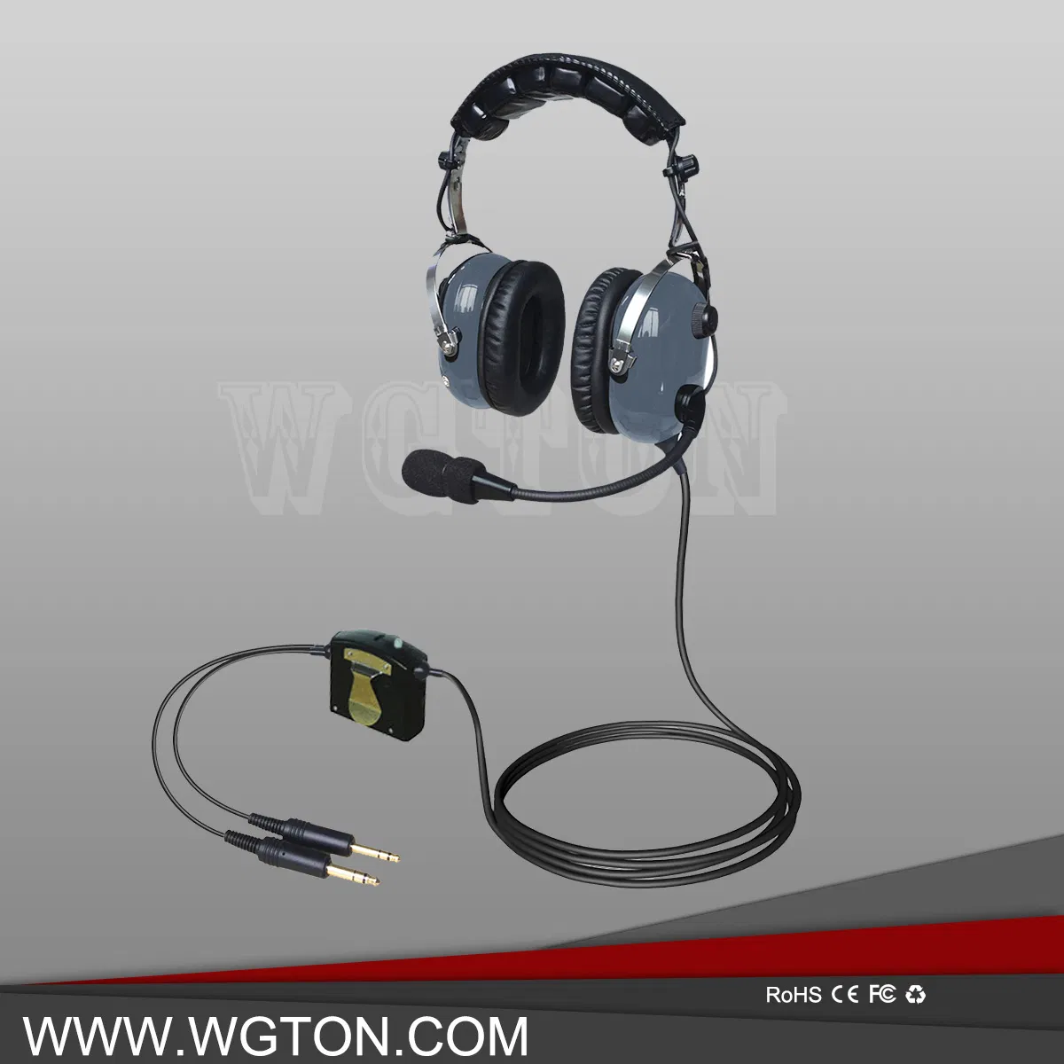Anr Noise Cancelling Headset Pilot Aviation Headset for General Aircraft for Helicopter
