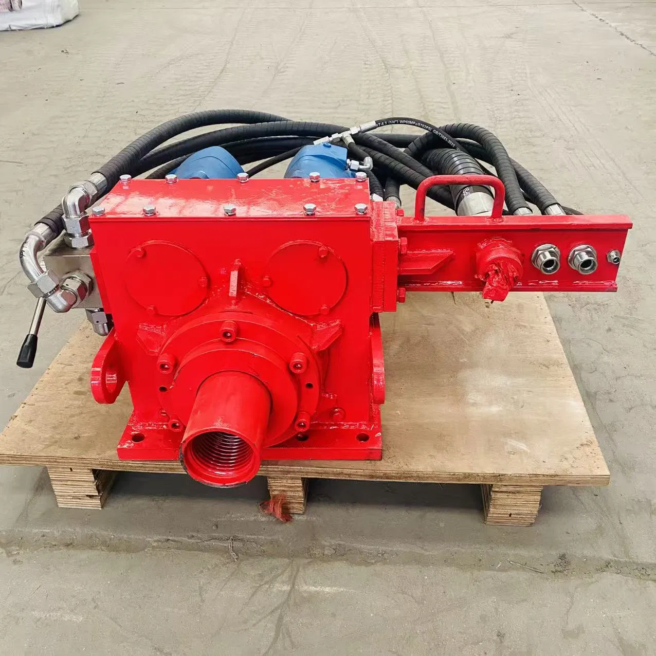 Professional Rotary Power Head Assembly for Heavy-Duty Water Well Drilling Rigs