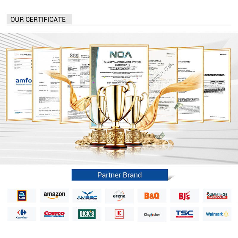 Safewell 4.5 Kg Portable Gun Safe Box Electronic Gun Safe Box