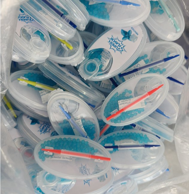 Hot Selling Cigarette Bursting Beads, Bursting Bead Cigarettes with Menthol Flavor Balls, Fresh and Refreshing