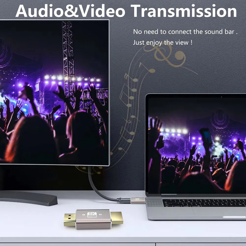 Коннектор HDMI 2.1 Male-to-Male, 8K 60 Гц