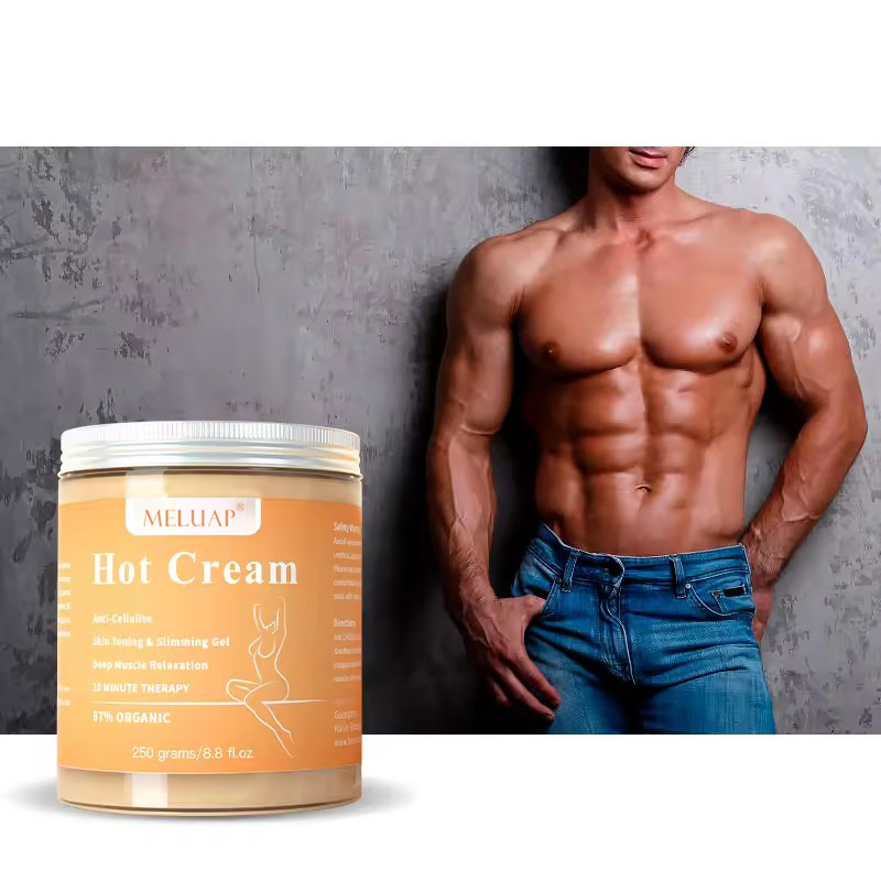 OEM Body Shaping Hot Cream Weight Loss Belly Fat Burn Organic Slimming Lotion Turmeric Hot Slimming Cream