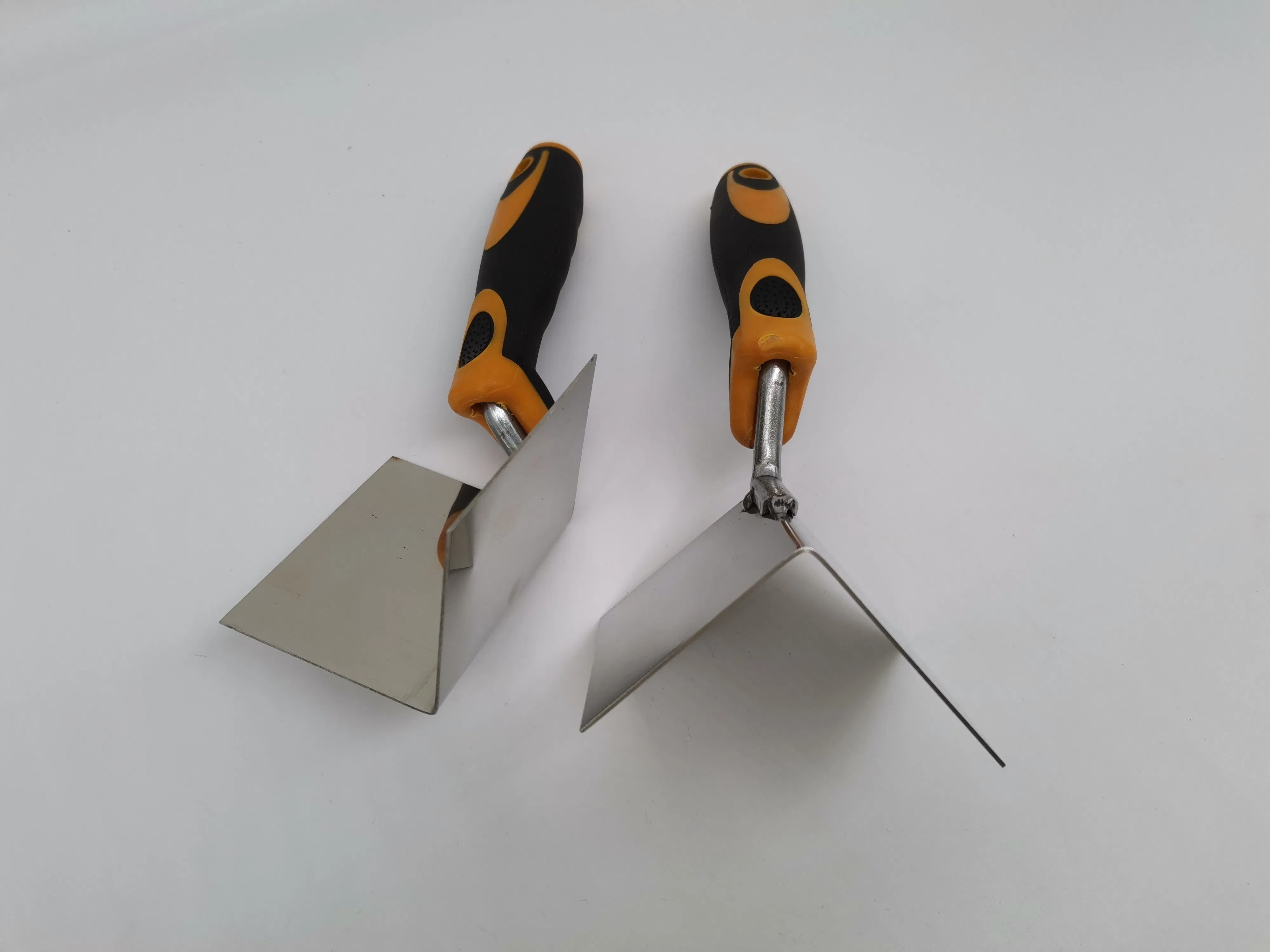 Corner Trowel Bricklaying Trowel Stainless &Carbon Steel for Outer Corner