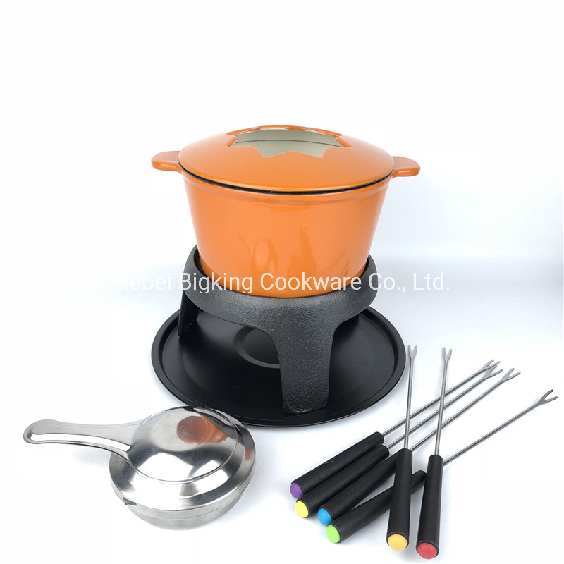 Набор для фондю Friends Party, чугунный, эмалированный