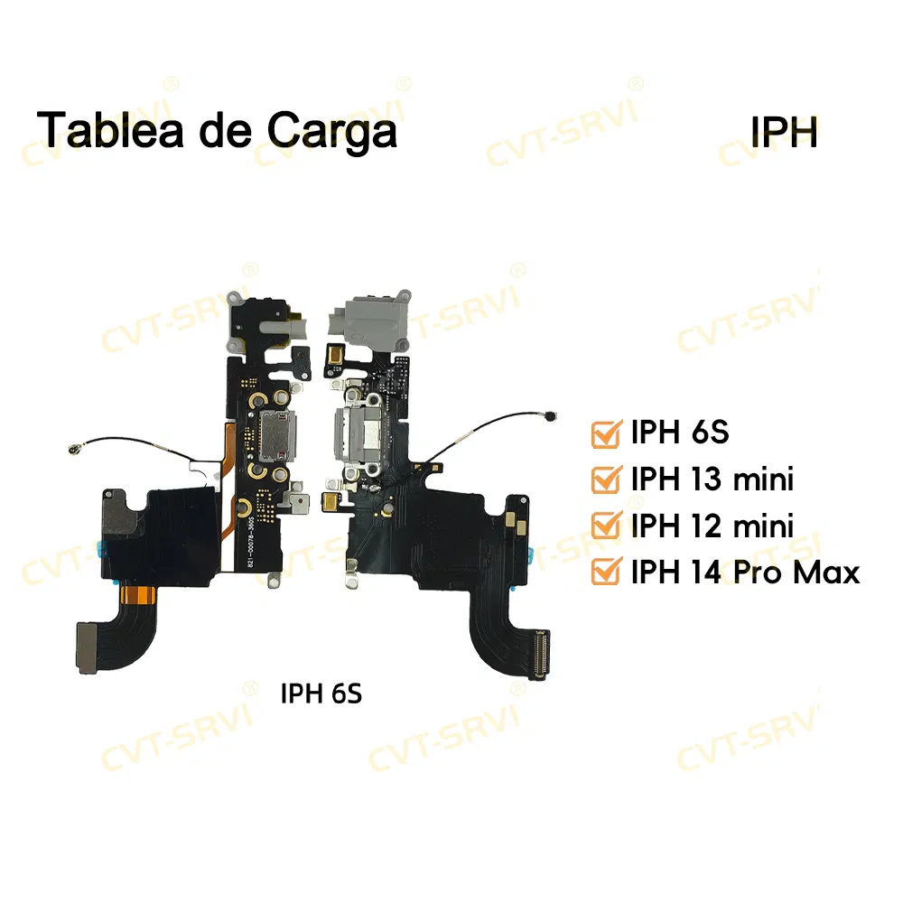 Шлейфы для iPhone 6s, 13 Mini, 12 Mini, 14 Pro Max