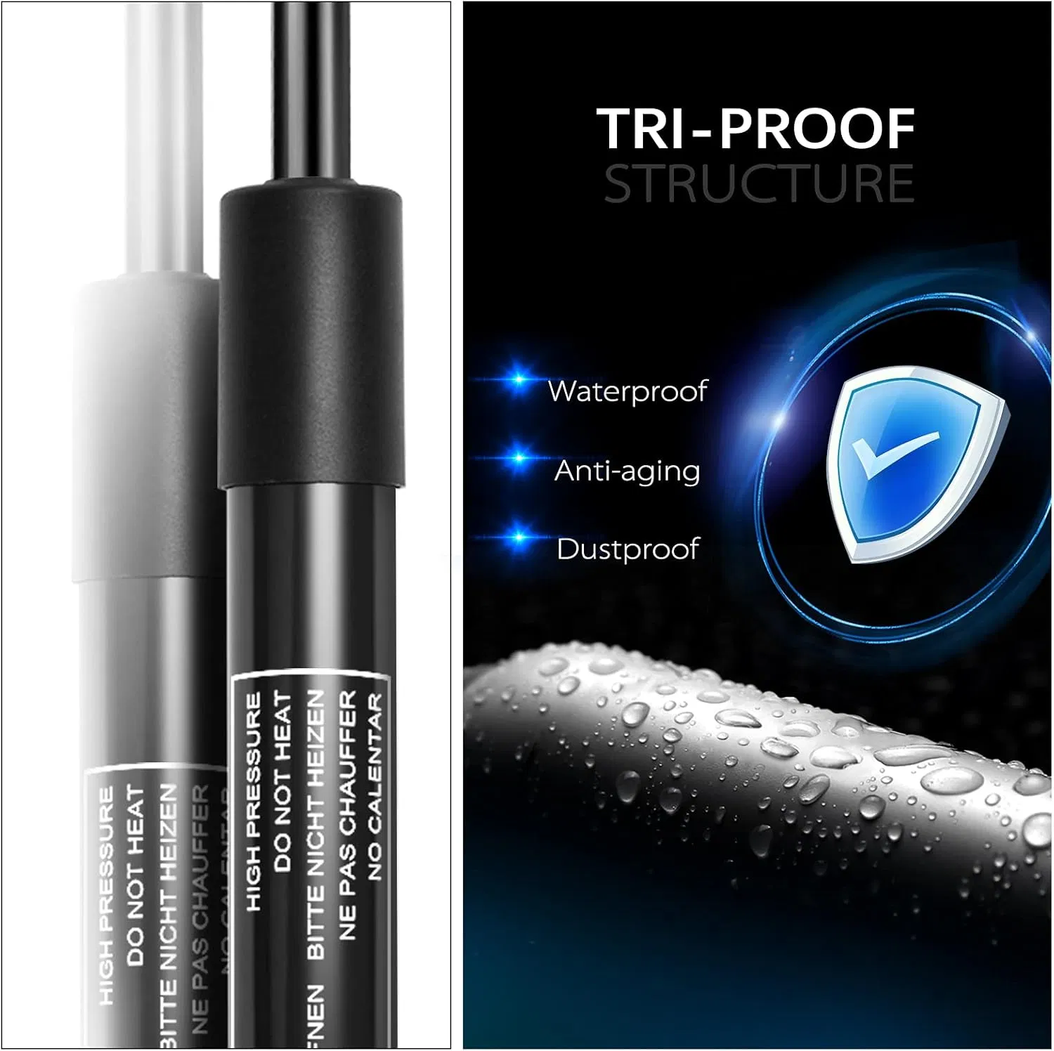 Газовые упоры капота для Land Rover