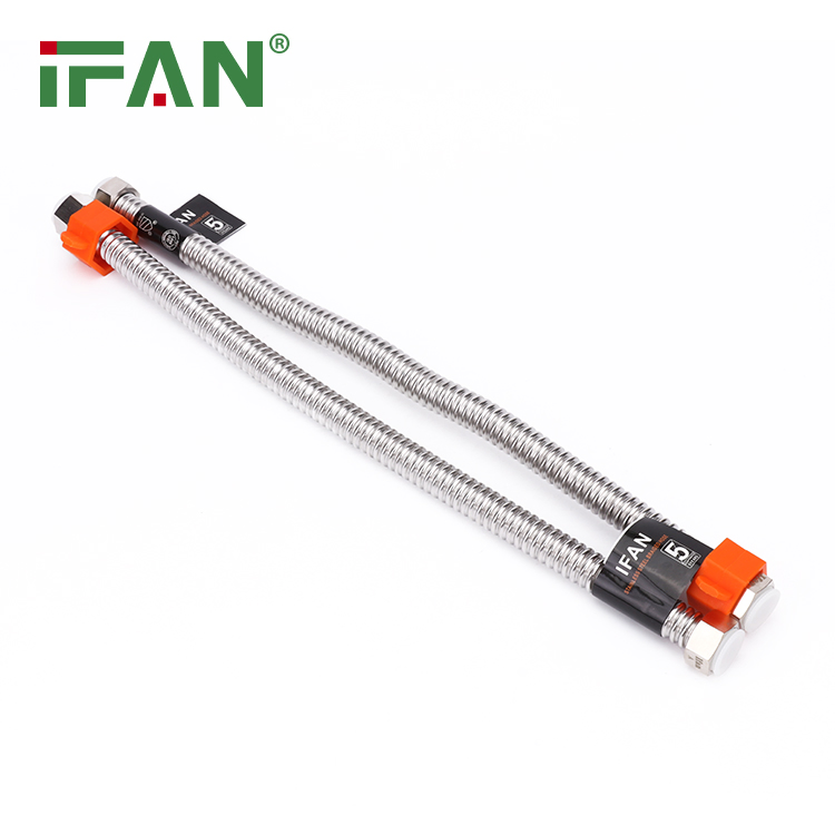 Ifan Chrome Stainless Steel Shower Flexible Hose Pipe for Hand Shower