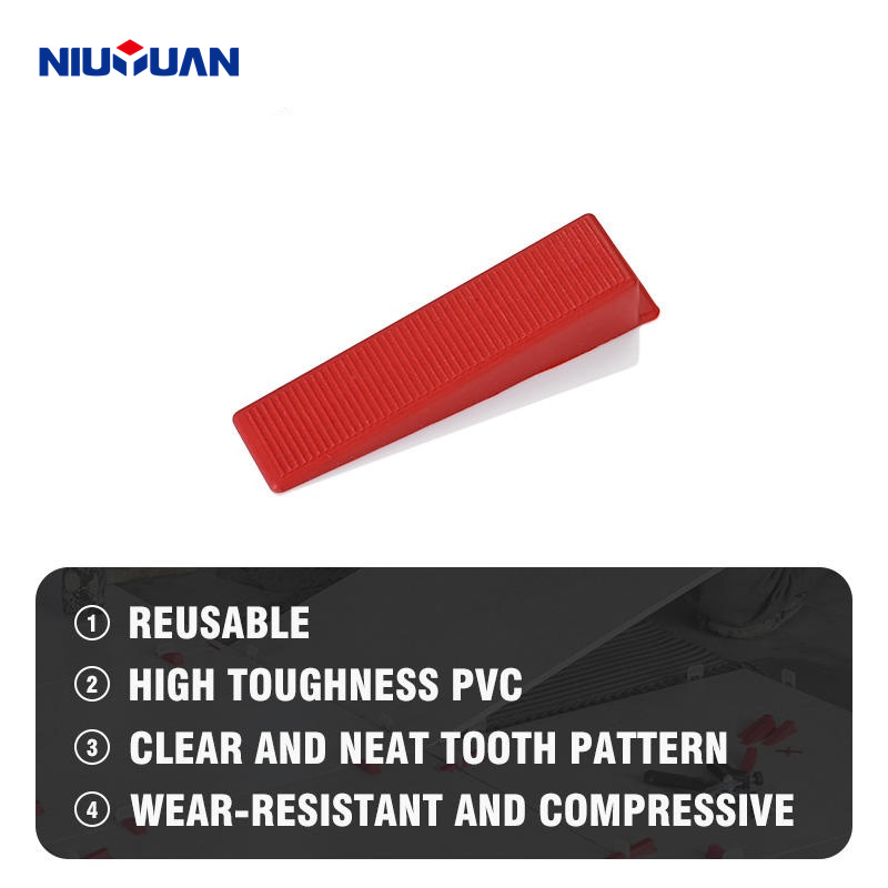 Wholesale Red Color Leveling System Tile Leveling Tools Tile Spacer 1.5mm Tile Clips