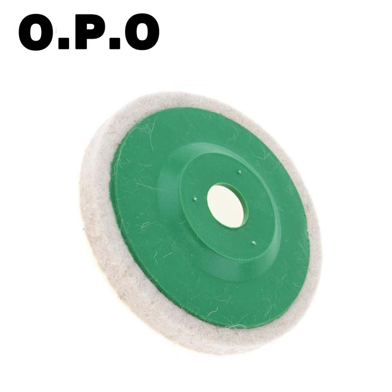 100mm Fine Wool Flap Disc Wool Felt Polishing Wheel for Stainless Steel Abrasive Tools