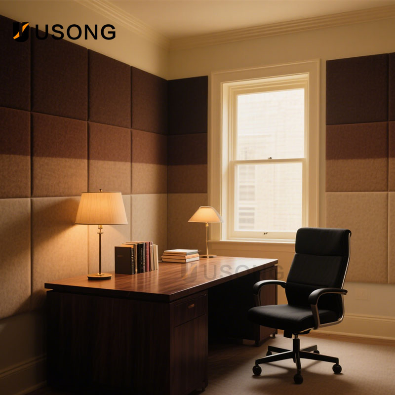 Smooth and Beautiful Polyester Fiber Sound-Absorbing Panel for Home Decoration