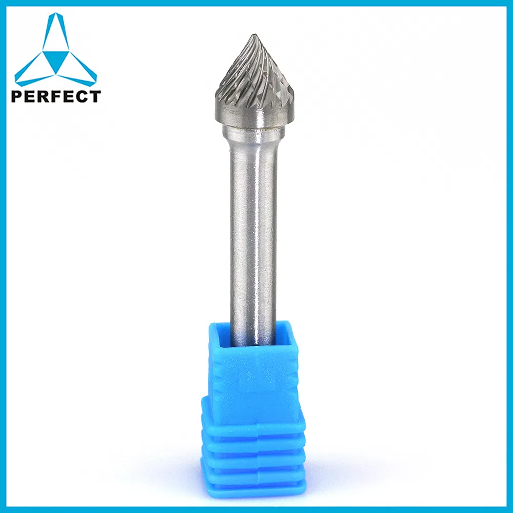 J Style Cone 60 Deg Shape Micro Grain Rotary Burr