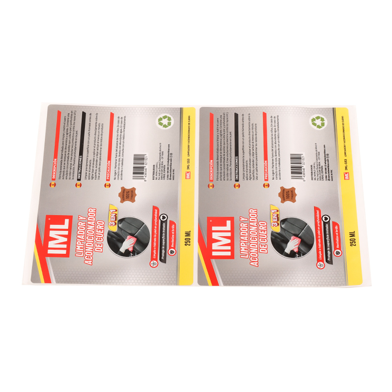 Scratch Resistant Removable Self Adhesive Seal Label Sticker