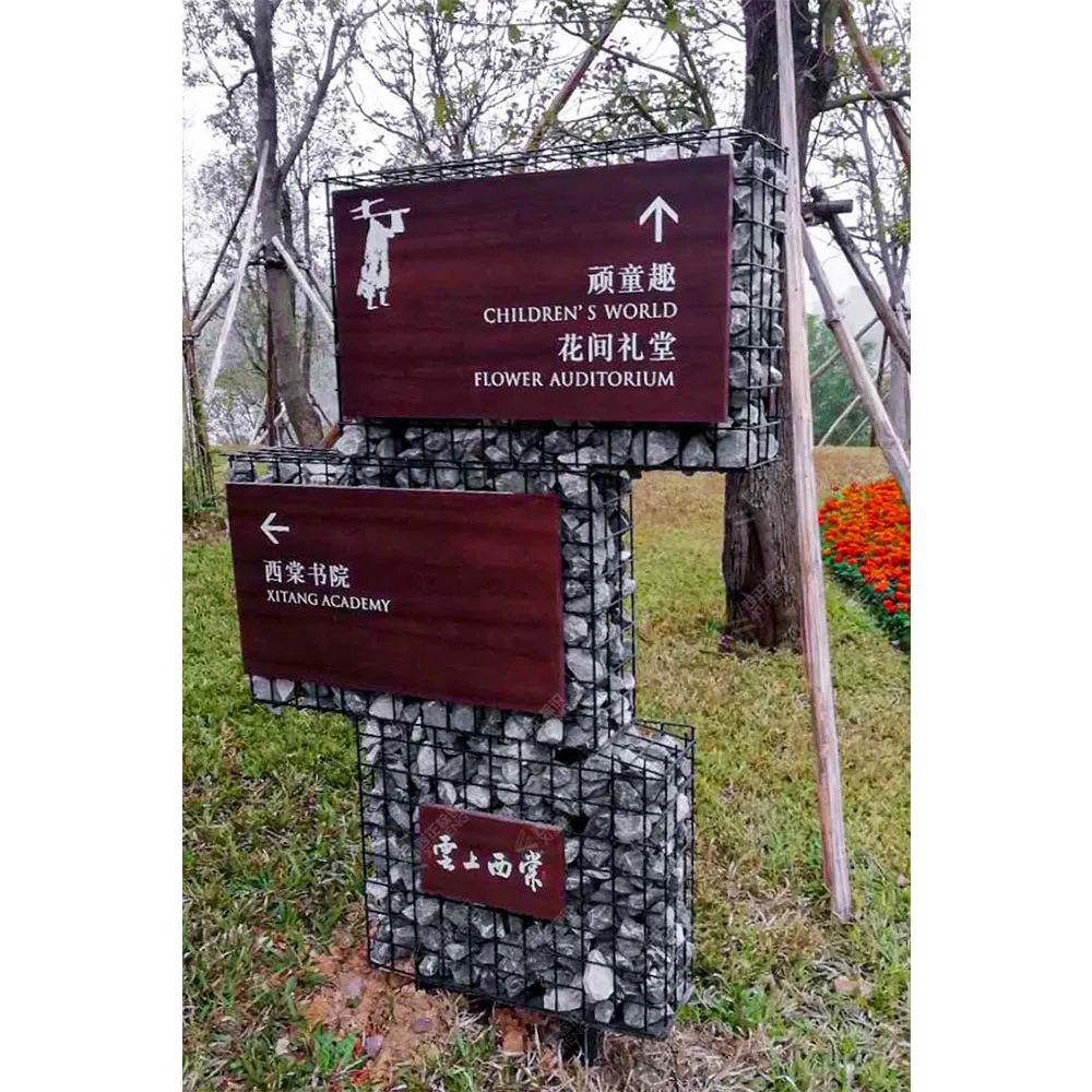 Building Guide Signs, Bar Signage, Park Stainless Steel Guide Sign