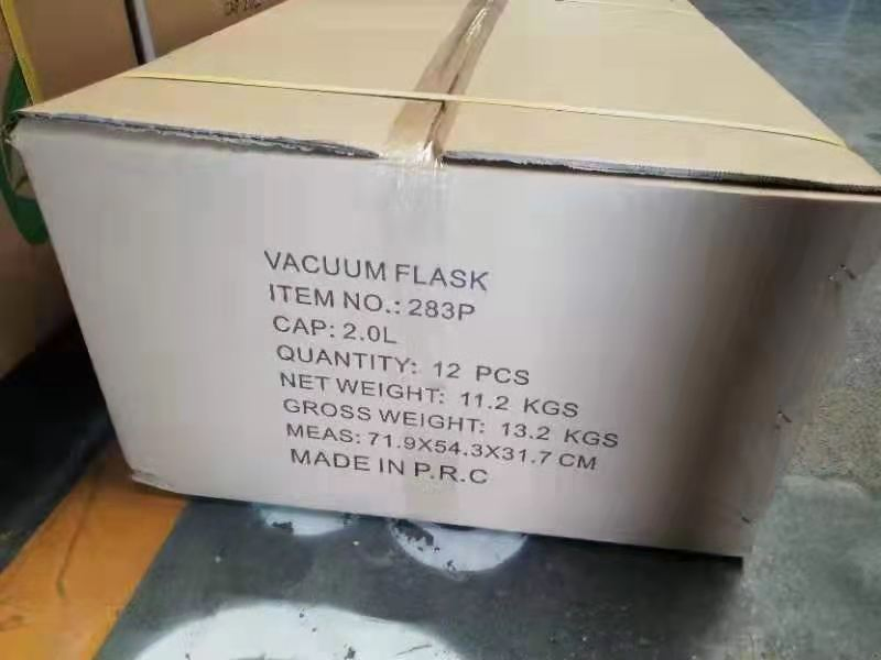 Plastic Vacuum Flask Refill Hot Water Bottle 2L