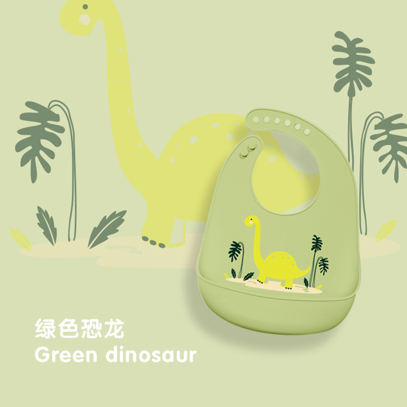 High Quality Eco Friendly Washable Silicone Child Feeding Apron Newborn Dining Scarf Saliva Towel Bib Baby Bibs