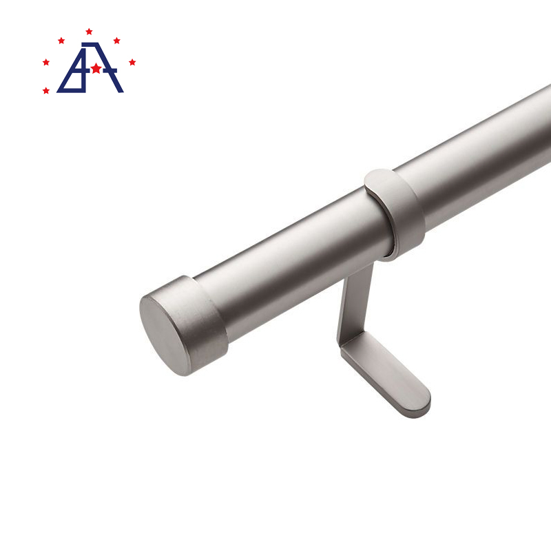 Various Style Powder Coating Extrusion Aluminum Curtain Rod