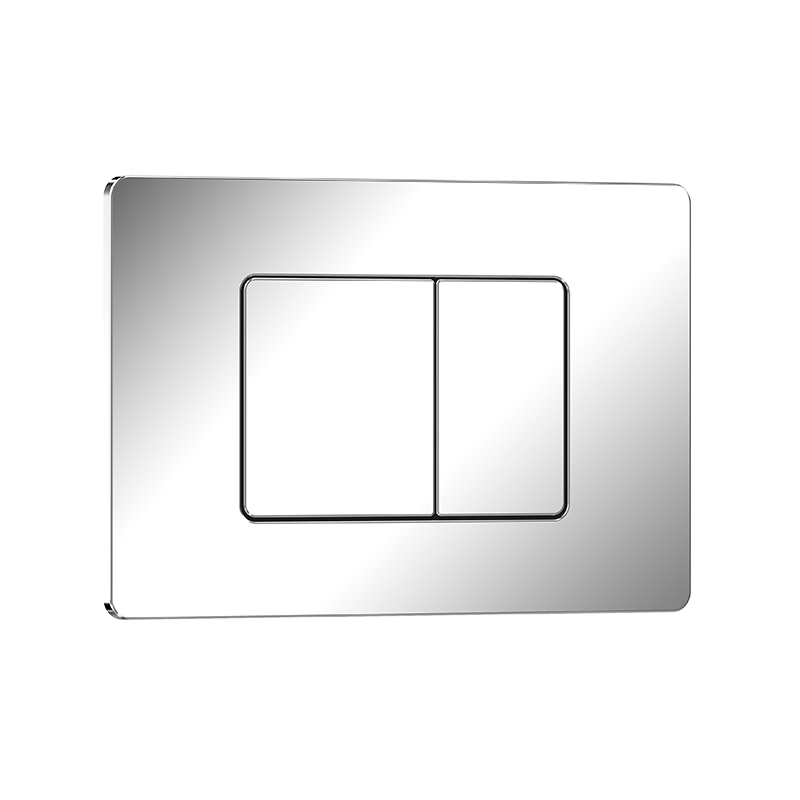 304 Stainless Steel White Concealed Tank Toilet Control Panel