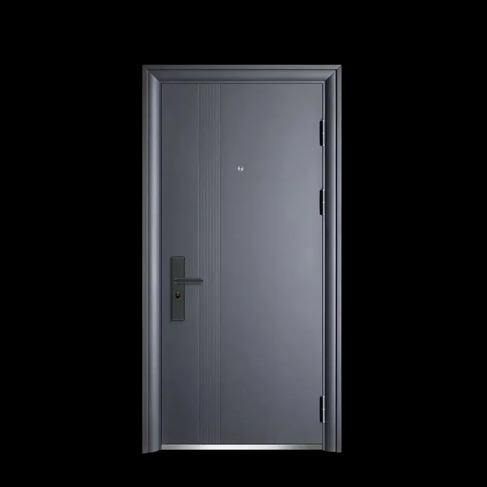 Traditional Design Single Apartment House Entrance Security Door for Home