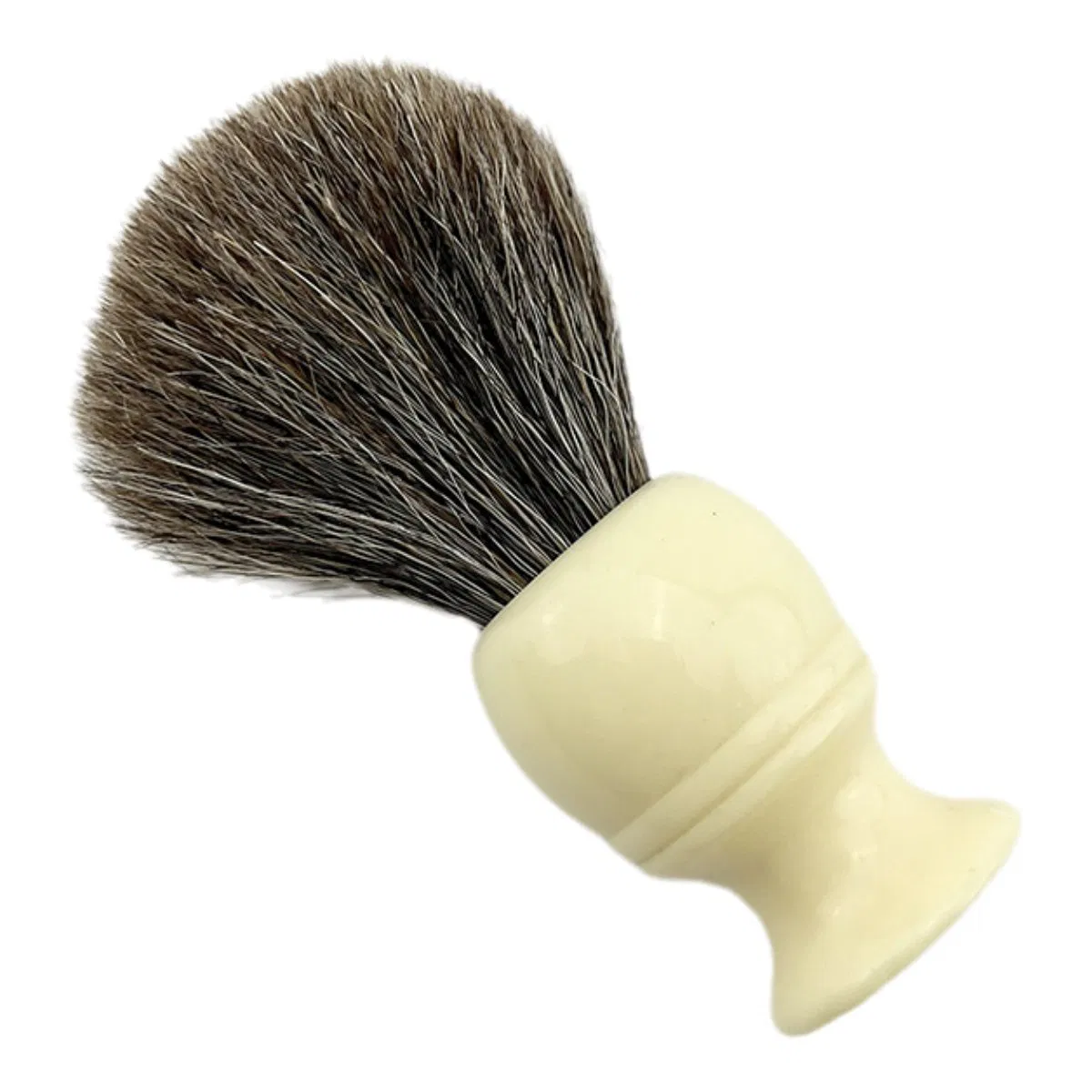 Custom Logo Private Salon Men's Wooden Handle Facial Cleansing Tool Shaving Beard Brush