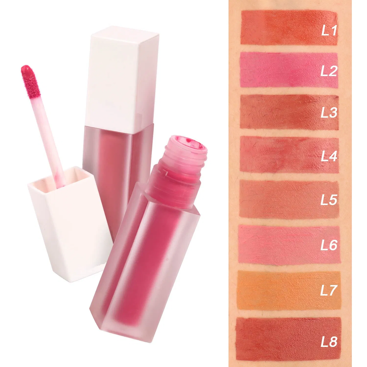 Accept Customized Logo Makeup Base Cream Velvet Liquid Blusher