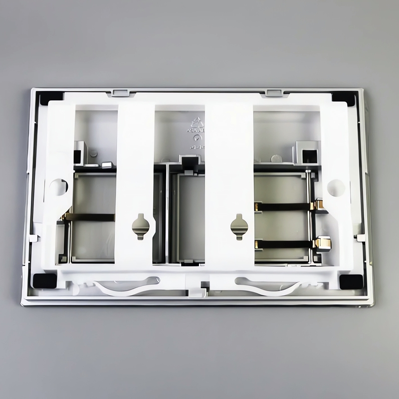 High Quality Water Tank Toilet Stainless Steel Dual Flush Button Square Concealed Cistern Flush Button Panel