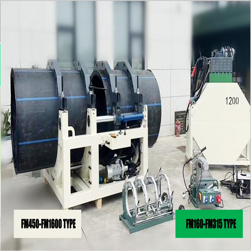 Hydraulic HDPE Fusion Machine 90-2500mm China