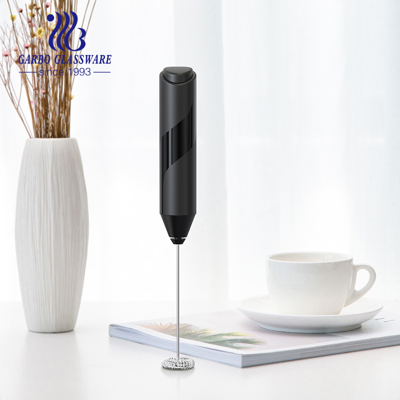 Stocked Battery Electric Automatic Egg Whisk Handheld Milk Frother Foam Maker for Whisk Coffee