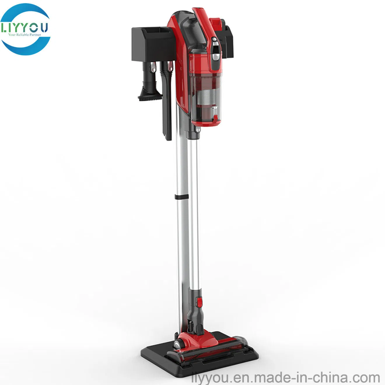 Pet Hair Lithium Battery Cleaning Tool Cordless Vacuum Cleaner with Base Support